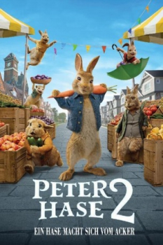 poster Peter Hase 2 - Ein Hase macht sich vom Acker  (2021)